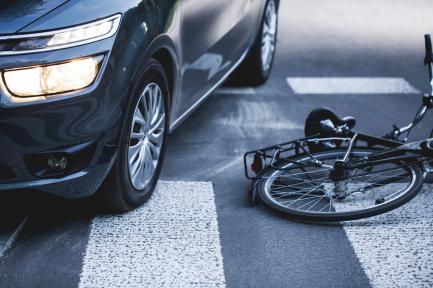 Car vs. Bicycle collision